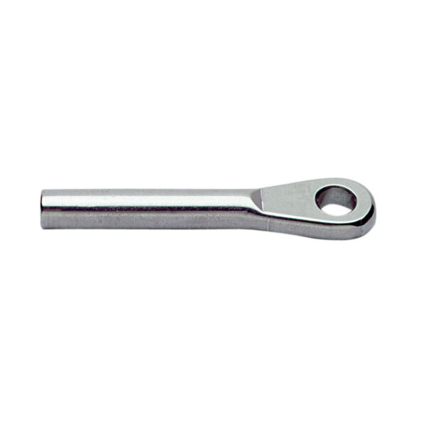 Eye terminals for metric wire