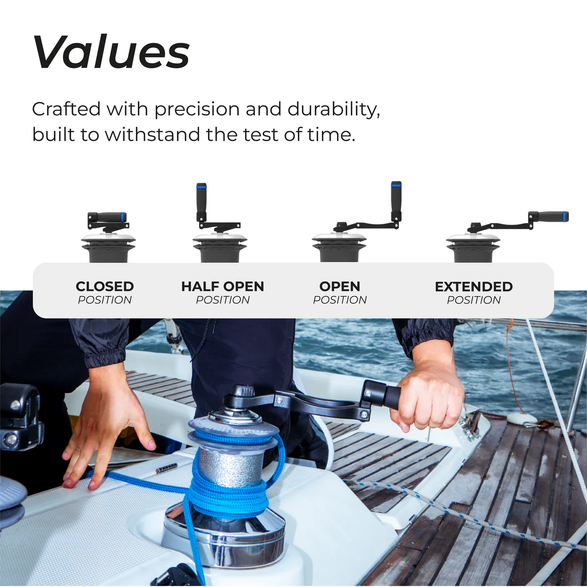 Flipper™ - Foldable Winch Handle - Image 7